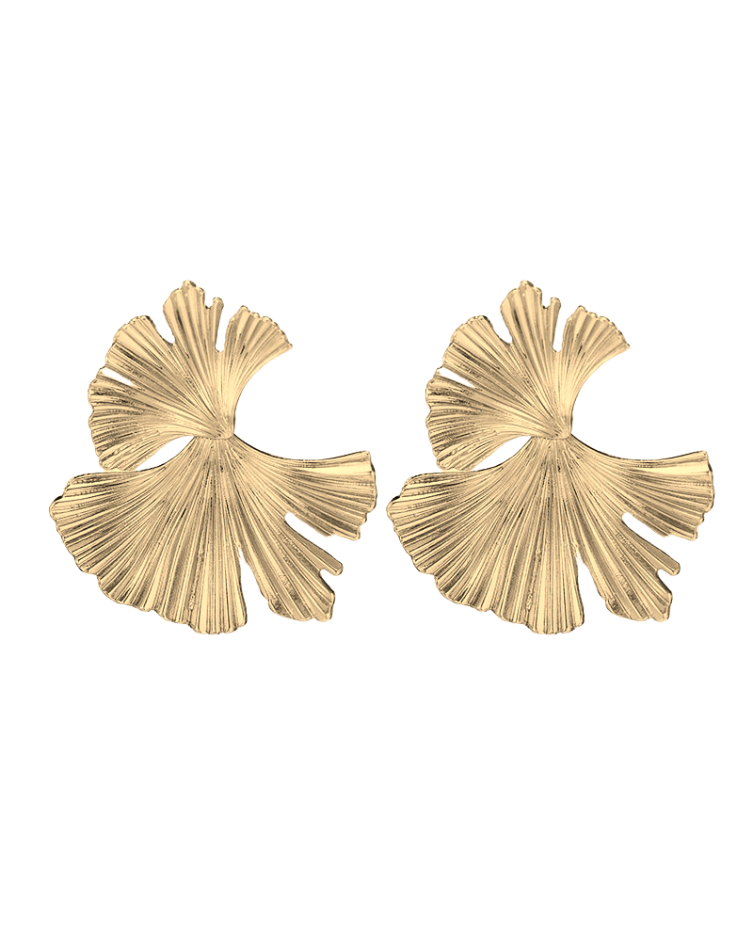 SHELLY EARRINGS- GOLD