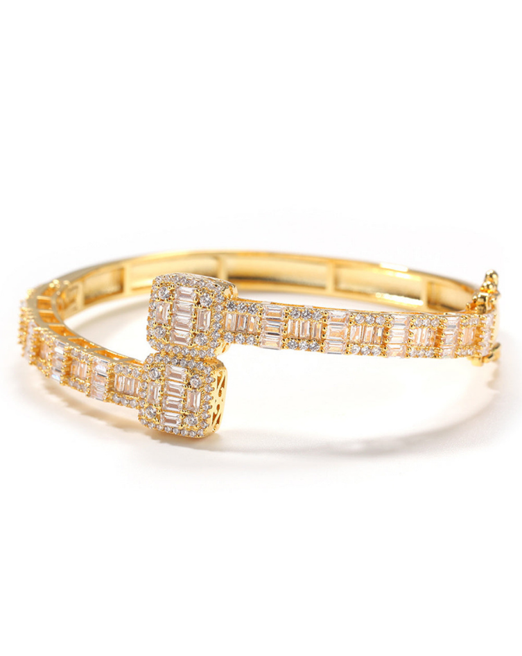 HAILEY BAGUETTE BRACELET-GOLD